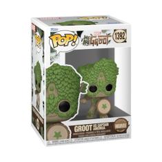 Boneco Funko Pop! Marvel 85 Anos - Groot como Capitão América