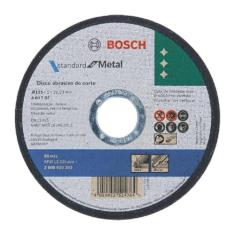 Bosch Disco de Corte Standard for Metal 115x1mm Reto