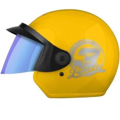 Capacete Aberto Pro Tork Liberty 3 Solid Viseira Camaleão Masculino Fe