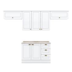 Cozinha Modulada Nova York 5 Peças Branco hp – Henn