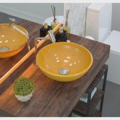 Kit Cuba R35 com Torneira Link 1062 Metal e Válvula Click 1 Polegada G Compace