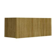 Armário Aéreo Geladeira De Cozinha E Lavanderia 1 Porta Módulo Suspenso Madeirado Kits Paraná Freijó