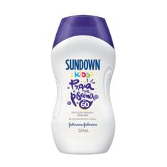 Protetor Solar Infantil Corpo e Rosto SUNDOWN® Praia e Piscina Kids FPS 60, 120mL