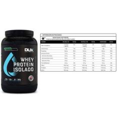 Whey Protein Isolado - Pote 900g - DUX, Baunilha, 900g