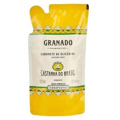 Sabonete Líquido De Glicerina Granado Refil Castanha Do Brasil 300ml