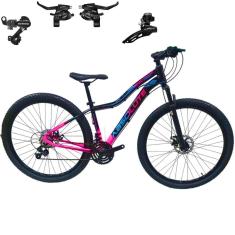 Bicicleta Feminina 29 Aluminio Absolute Hera 21v Freio Disco Cambios Trocadores Shimano-Feminino