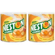 Cereal Matinal Vitamina de Maçã Banana e Mamão - Nestlé Neston Vitamin