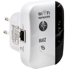 Repetidor De Sinal Amplificador de Internet Wifi Expansor Wireless 300m Haiz