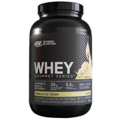 Whey Protein Gourmet Series Optimum Nutrition Sabor Baunilha 900G - Gl