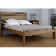 Cama Maciça 1,20 x 1,90 - Móveis de Gramado