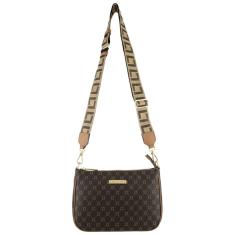 Bolsa Luz Da Lua Monograma Mocca Média