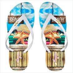 Chinelo Praia Feminino Estrela-do-Mar Magicc Bolsas-Feminino