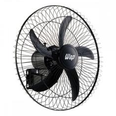 Ventilador Parede 60Cm Bivolt Preto Wap Pro60, Preto, Bivolt