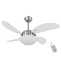 Ventilador Air Branco 127V e Controle Remoto - Mais de Casa, 110V