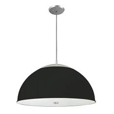 Pendente Pantoja & Carmona, 60w No Voltagev Preto