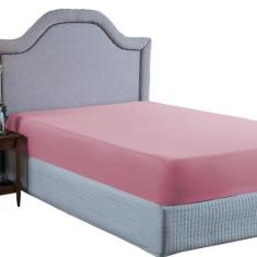 Lençol King Size 400 Fios Poliéster com Elástico Revenda - DONNA MARIA