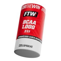BCAA 1.000 200mg Pote 120 Caps - FTW