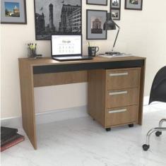 Escrivaninha Mesa Escritório com Gaveteiro 3 Gavetas B29 Branco - Espr