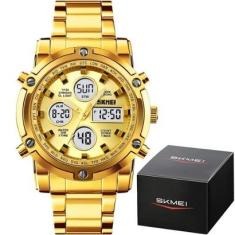 Relógio Masculino Skmei 1389 Á Prova D'água Digital Esporte Luxo Cor:;Tamanho:Único;Gênero:Masculino-Masculino