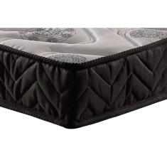 Colchão Viúva Espuma Pasquale Black 128x188x14cm D33 Double Side Paropas