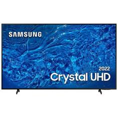 Smart TV Samsung Crystal UHD 4K BU8000 75 com Tela sem Limites, Alexa Built In e Wi-Fi - UN75BU8000GXZD