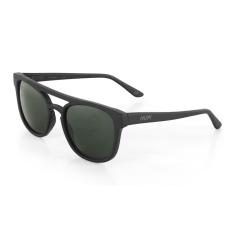 Óculos de Sol Casual Hupi Bondi Preto - Lente Verde Escuro