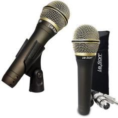 Kit 2 Microfones Profissionais Dinâmicos Le Son Ls7 Cardioide - Leson