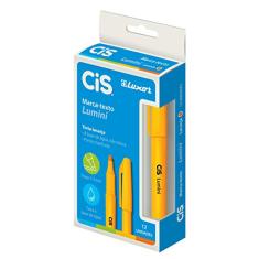 Marcador de Texto, CIS, 4.8700, Laranja, pacote de 12
