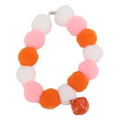 Coleira de Sino para Gato, Colorida, Elegante, Confortável, Leve e Fofa, Coleira de Animal de Estimação para Cachorro para Gatinho para Festa (M)