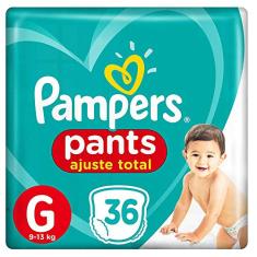 Fralda Infantil Pants com 36 Confort Sec G, Pampers