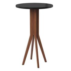 Mesa Alta Bistrô em Madeira Maciça Copacabana X Pinhão