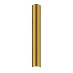 Plafon Viena Tubo 60cm Conti Iluminação Dourado