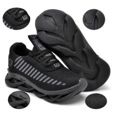 Tênis Infantil Menino Evoltenn Sola Trança, 28, Black