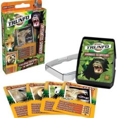 Jogo De Cartas Super Trunfo Animais Selvagens Baralho Grow