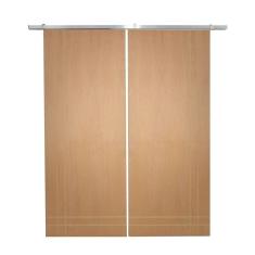 Porta Dupla de Correr P/ Verniz Frisada F06 - 210x180