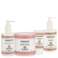 Kit Granado SPA Calêndula Hidratantes Sabonete e Esfoliante