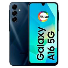 Smartphone Samsung Galaxy A16 256GB 5G 6,5  8GB RAM Câmera Tripla 50MP