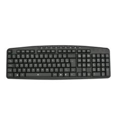 Teclado Office Multimídia Usb Com Fio