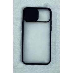 Capinha Silicone Protege Câmera Compativel iPhone 11 Pro Max 6.5 Trans