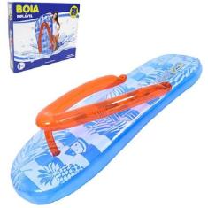 Colchão Inflavel Chinelo 165x70cm Na Caixa - Rio De Ouro