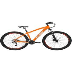 BICICLETA KSW XLT 100 21V SHIMANO RODA LIVRE ARO 29 FREIO A DISCO TAMANHO 15