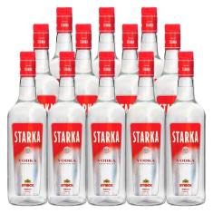 Vodka Tridestilada Starka Stock 980ml 12 Unidades