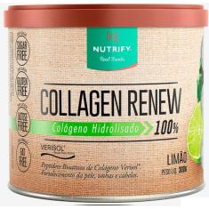 Collagen Renew (Hidrolisado Verisol) Limão - Nutrify 300g-Unissex