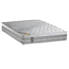 Colchão Casal Espuma Visco Gel Molas Ensacadas Premium Euro Pillow (138x188x32) - Castor