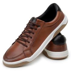 Sapatenis Tênis Masculino Casual Mocassim Confortável Macio Solado Borracha Bicolor-Masculino