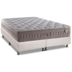Cama Box Queen: Colchão Molas Anjos MasterPocket Ensacadas Richesse + 