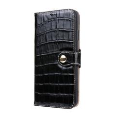 LIWENS Capa carteira para iPhone 15/15 Pro/15 Plus/15 Pro Max, capa flip de couro PU com suporte para cartões, fecho magnético à prova de choque, capa interna de TPU para mulheres e homens, preta, 15