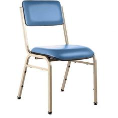 Cadeira Empilhável Para Auditórios Linha Hotel Smart Azul