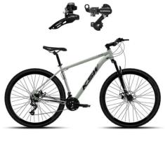 Bicicleta Aro 29 KSW XLT 100 21 VELOCIDADES ALUMINIO MTB C/ Câmbios SH