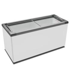 Freezer Horizontal Porta de Vidro 505 Litros Metalfrio NF55S Branco 220v